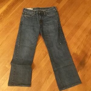Abercrombie & Fitch blue jeans!